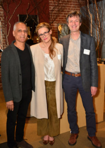 Zahid Sardar, Isabelle McGee and Jacques-Alban Callies