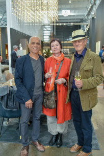 Zahid Sardar and Kevin and Marianne Brown