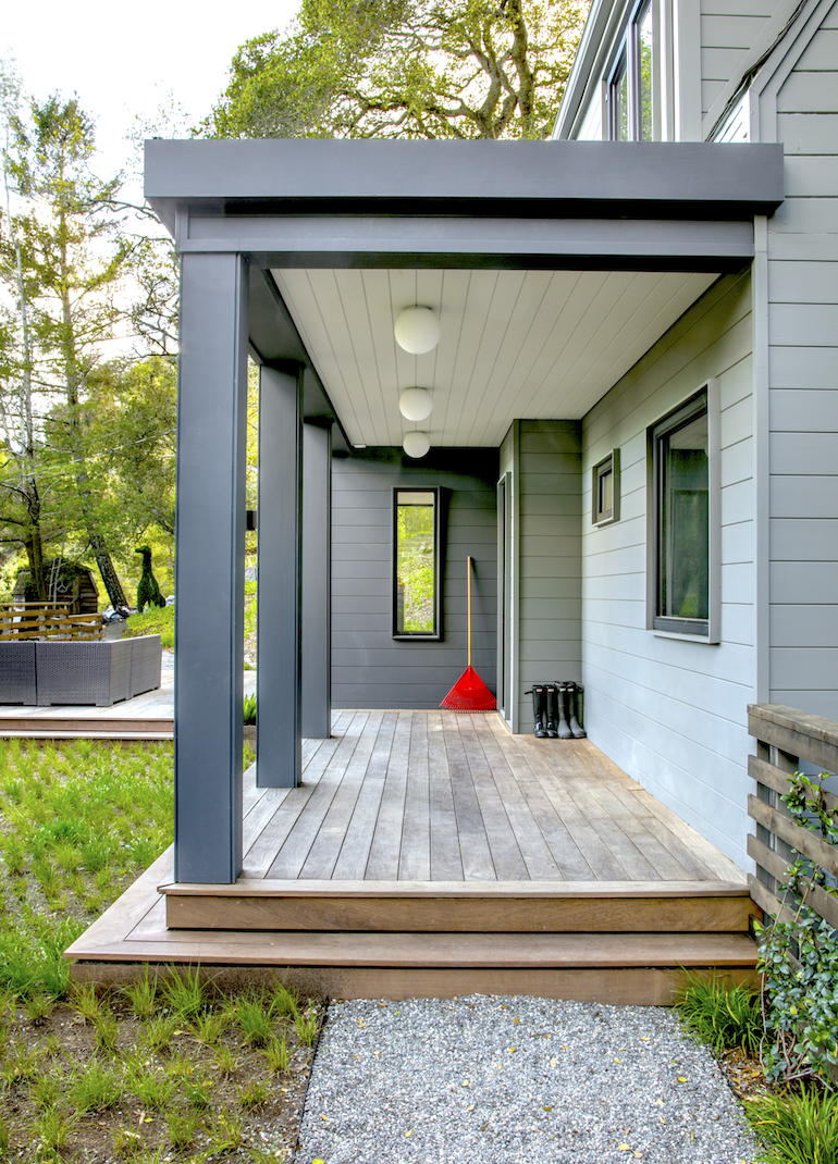 dutch colonial house with porch