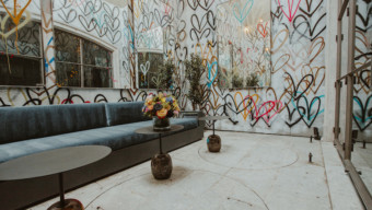 James Goldcrown’s Spray-Paint Murals Spark Delight on Everything from Sneakers to Home Interiors