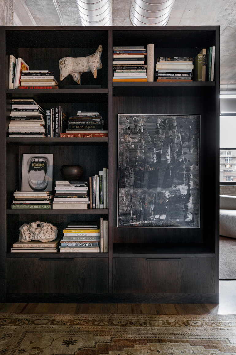 west town loft bookcase