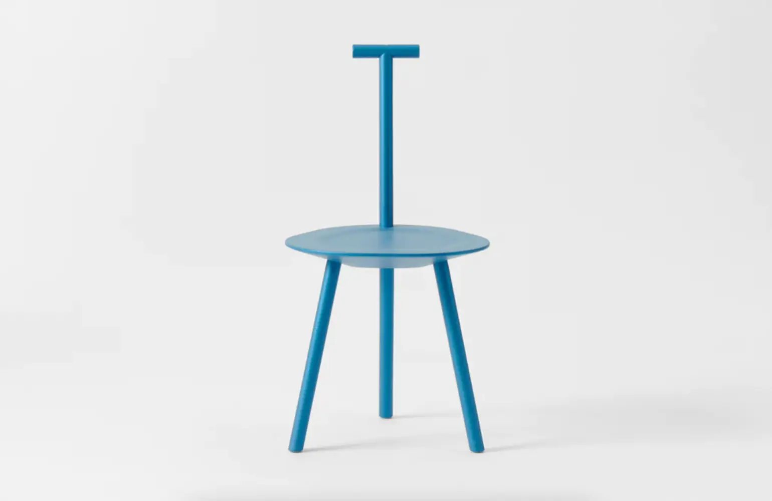Azure Rubber Spade Chair