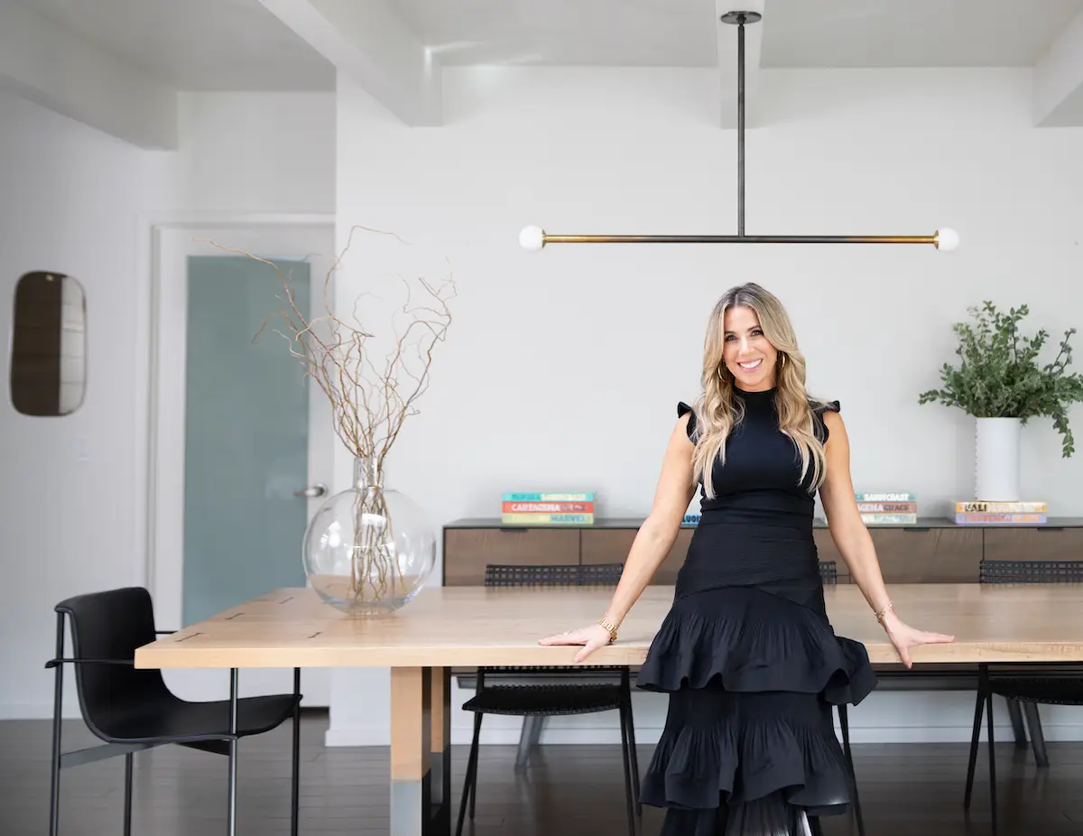 Architect Lauren Goldman in Midcentury House