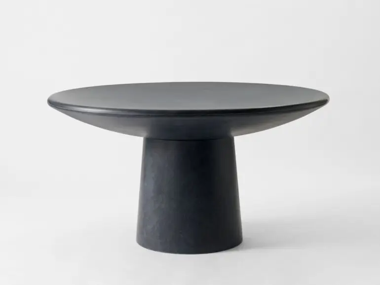 Charcoal Roly-Poly Dining Table by Faye Toogood