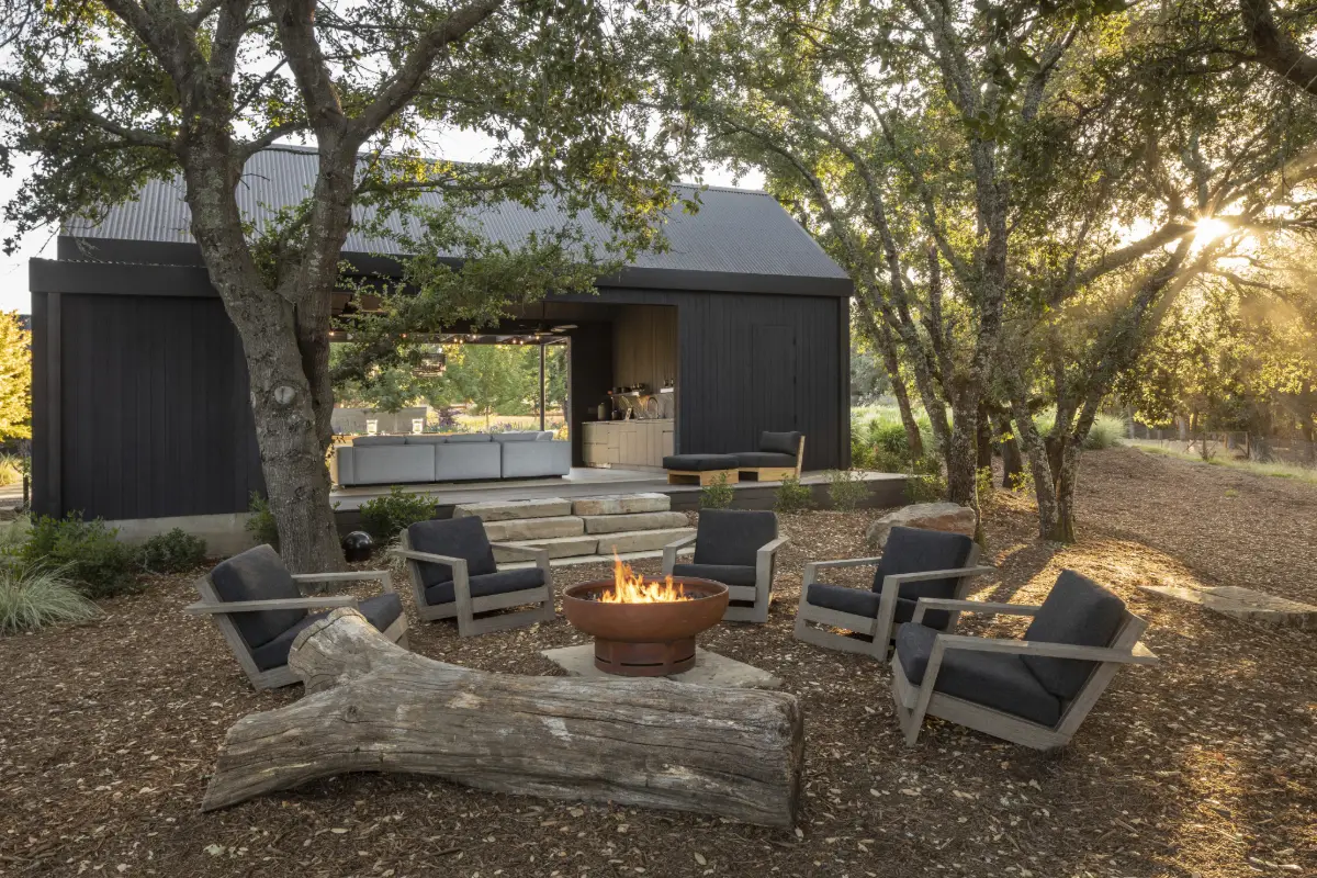 Sonoma home, McGovern, Fire Pit