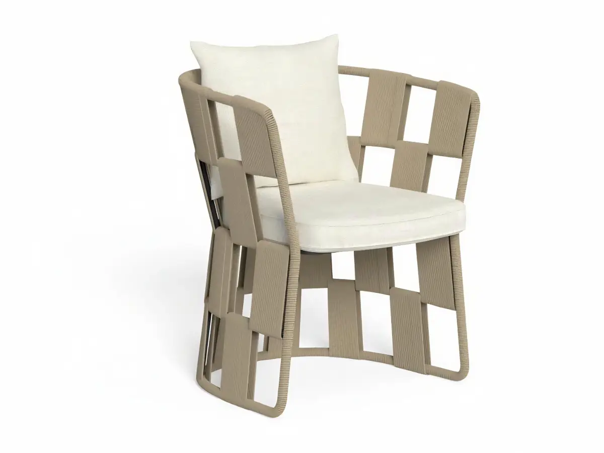 Scacco Garden Easy Chair by Palomba Serafini Associati for Talenti