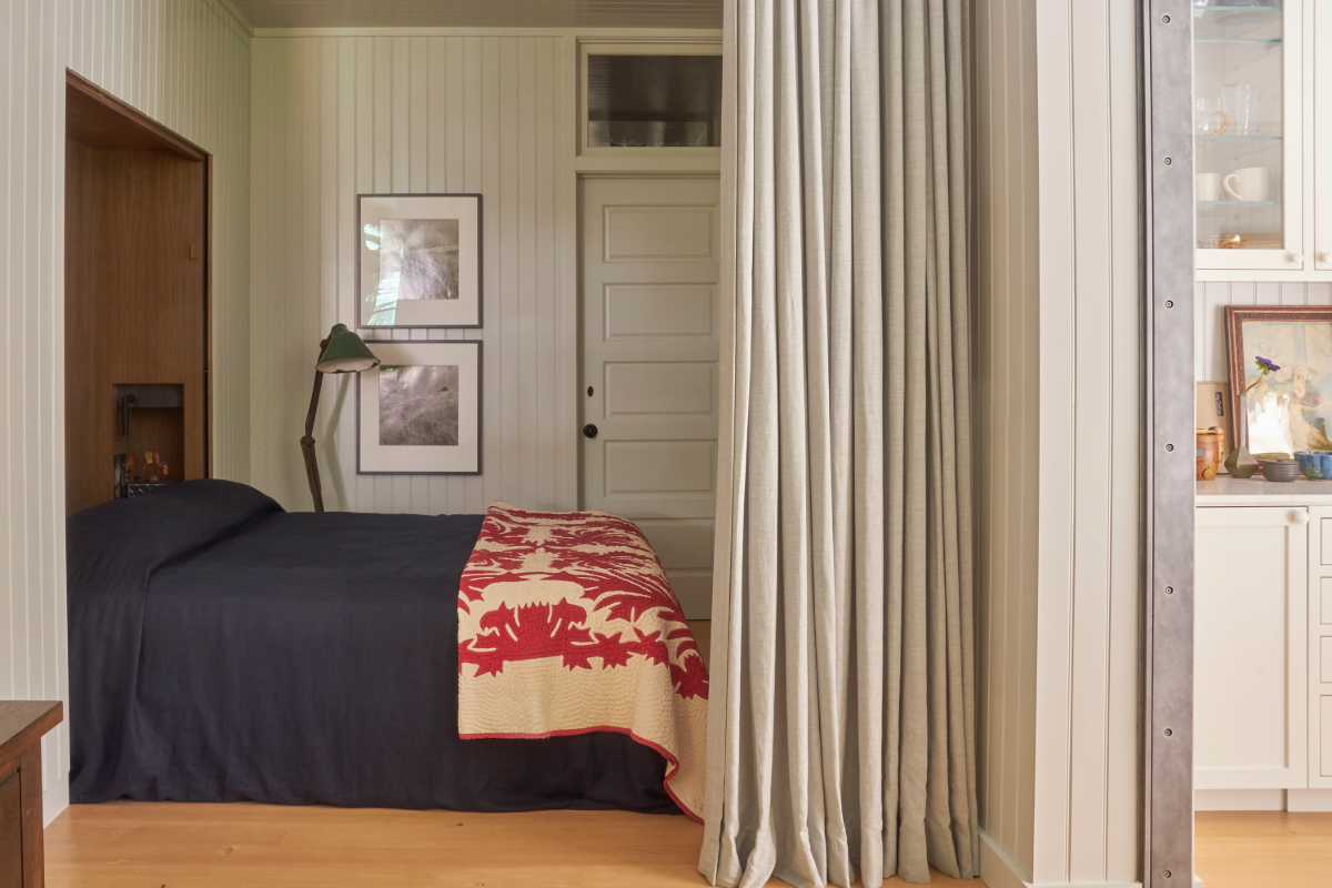 Mill Valley home, bed