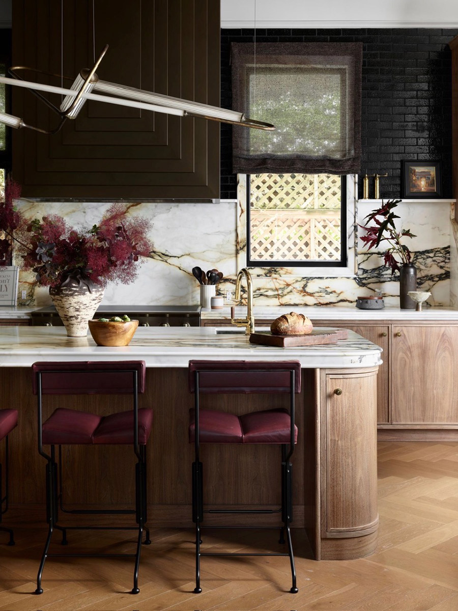 A kitchen, designed by Tineke Triggs Interiors for the 2026 San Francisco Decorator Showcase