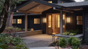 Entrance Fairfax Home Renovated