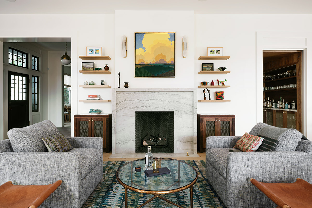 Historic Mill Valley Home, Common Area
